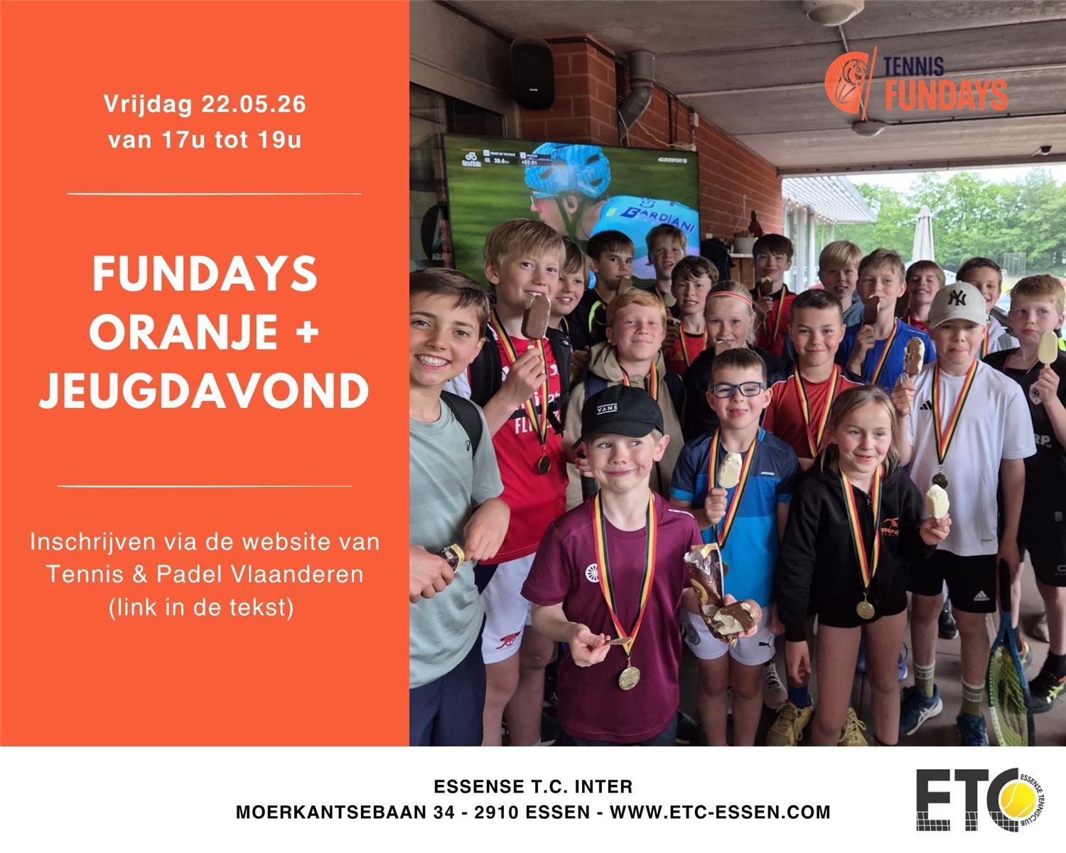 ETC Essense TC Inter Fundays oranje